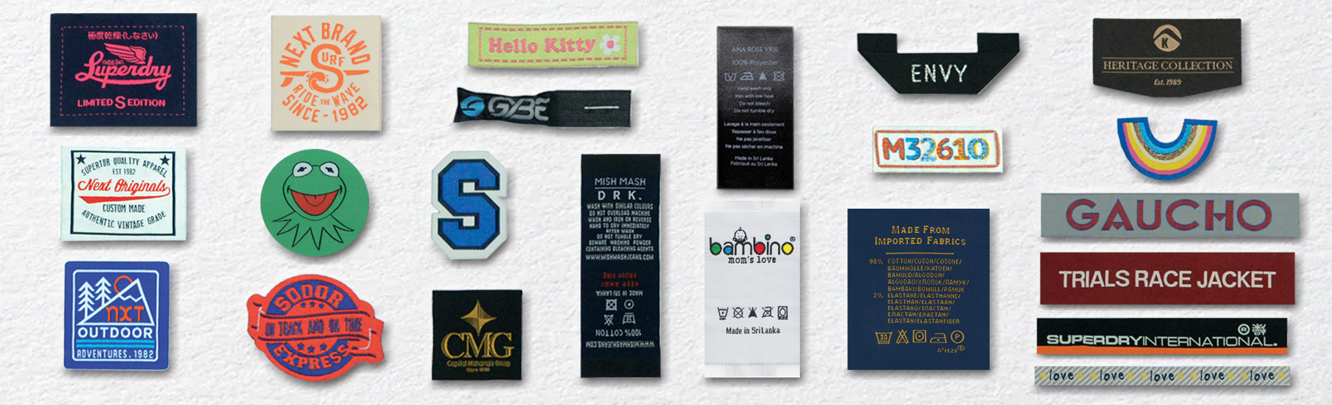 woven labels manufacturer in sri lanka